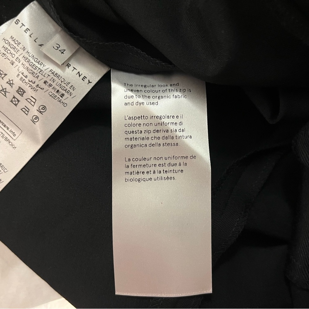 LAST CHANCE TODAY Stella McCartney Black Nicole Balloon Trousers | IT34 - Picture 13 of 14